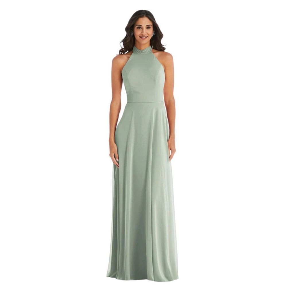 After Six Sage Green Maxi Dress